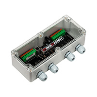 Контроллер MAKSBRIGHT Sigma Element Plus 4-24В, 250/600/1200Вт, 16-канальный, 50А, IP65, 195*105*55