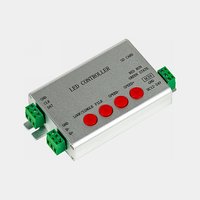 Контроллер DMX MAKSILED ML-2048-RC 5-24В, 2048pix, SD-card, SPI/DMX, IP20, 103x71x24мм
