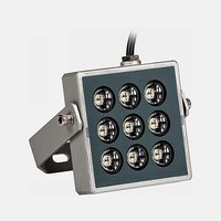 Прожектор светодиодный MAKSILED ML-EX-58-RGB 9Вт, 12В, 15град., RGB, IP65, 110х110мм