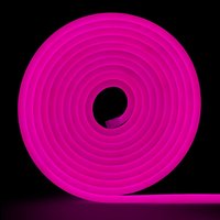 Гибкий неон NEON Flex ML-NF-8mm-Pink 12В, 10.5Вт/м, 8х16мм, 100LED/м, IP33, рез 10мм, розовый, 5м